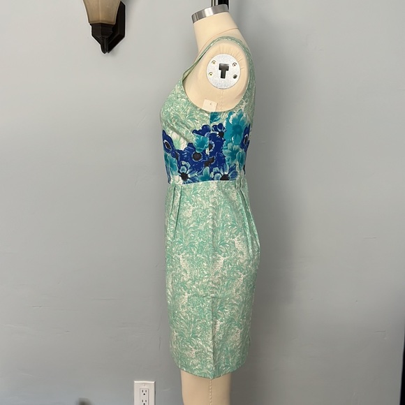 JOIE Floral Flower Printed Sleeveless Shift Dress - Size Small - Picture 5 of 15
